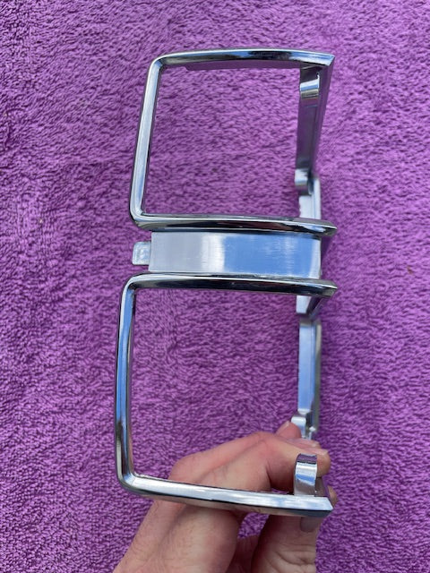 1971 Chevrolet Chevelle Wagon + El Camino NOS LH Park Light Marker Lamp Bezel #3998273 - Image 2