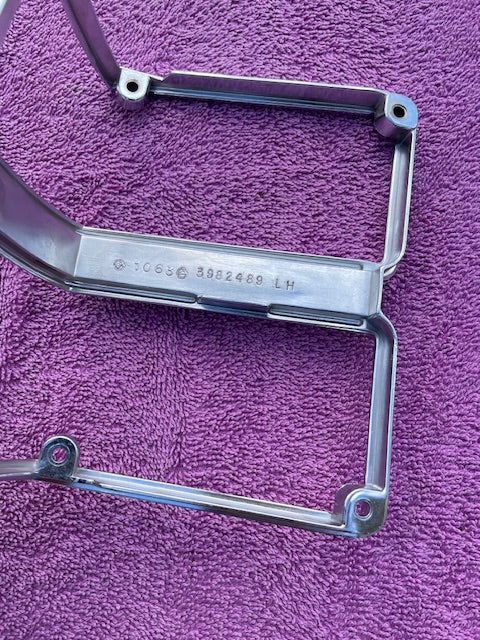 1971 Chevrolet Chevelle Wagon + El Camino NOS LH Park Light Marker Lamp Bezel #3998273 - Image 11