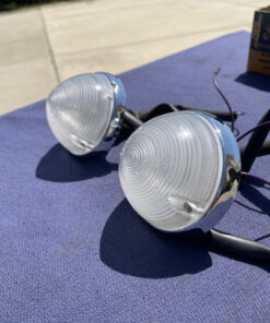 Alternative view of 1955-1957 Chevrolet Pickup Truck NOS Park Light Lens Assembly Pair #897801 / 5946407