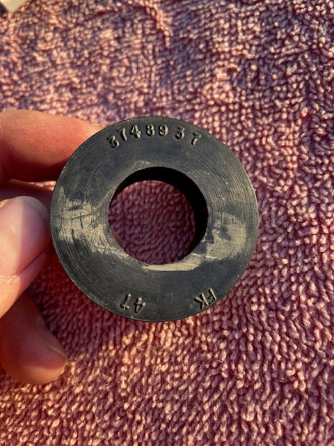 1955 1956 1957 Chevrolet 150 210 Bel Air NOS Body Mount Cushion #3748937 - Image 2