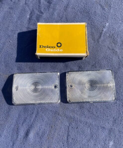 1954-1955 (1st design) Chevrolet Pickup Truck NOS Park Light Turn Signal Lens Pair #5942151