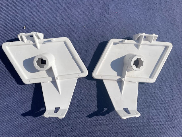 1970 Chevrolet Bel Air, Biscayne, Caprice, Impala NOS Front Bumper/Fender Amber Side Marker Pair #917091 / 917092 / 917653 / 917654 - Image 7