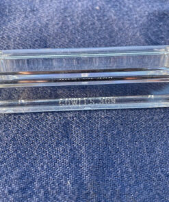 Alternative view of 1957 Chevrolet 150 210 Bel Air NORS CLEAR License Plate Light Lamp Lens (OEM #5947970)