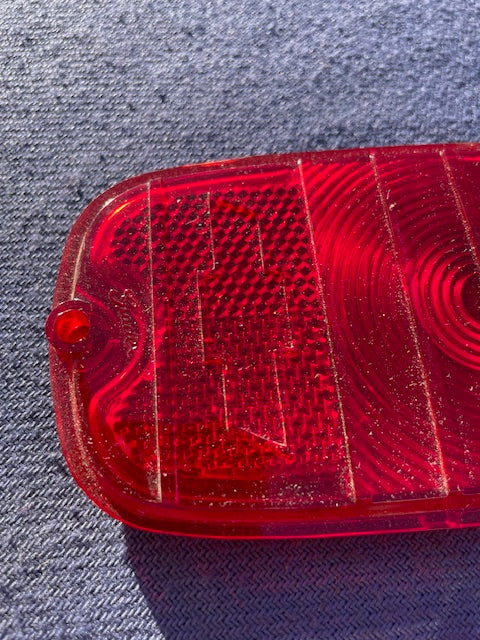 1960-1966 Chevrolet Fleetside Pickup Truck NOS Tail Light Lamp Lens + Bezel Pair #5952677 / 3763570 - Image 10