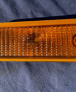 Alternative view of 1973-1980 Chevrolet Truck Blazer NOS AMBER RH Park Light Lamp Lens #5964334
