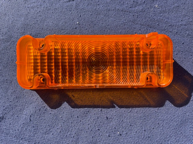 1971 1972 Chevrolet Truck Blazer NOS AMBER LH Park Light Lamp Lens #5964453 - Image 8