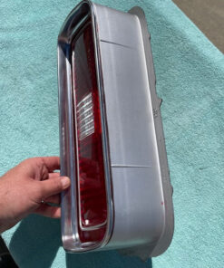 Alternative view of 1974 Chevrolet Chevelle Malibu Laguna S3 NOS RH Tail Light Lens #5953054 (CRACK)