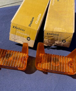 1972 Chevrolet Impala Caprice Bel Air Biscayne SS NOS Park Light Lamp Turn Signal Lens Pair #5964676