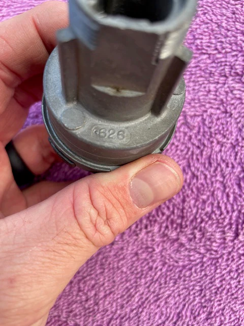 1960 Chevrolet Impala Biscayne Bel Air NOS Delco Remy Ignition Switch #1116576 - Image 6