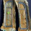 1967-1972 Chevrolet GMC Fleetside Truck Blazer Jimmy NOS Tail Light Bezel Pair #3944795 / 3944796