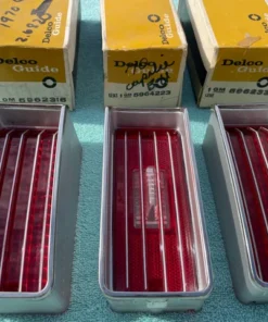Alternative view of 1970 Chevrolet CAPRICE ONLY NOS Tail Light Back Up Lamp Lens Set