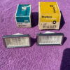 1968 Chevrolet Corvette, Camaro, Corvair, Impala NOS Front Clear Side Marker Lens Bezels #916581