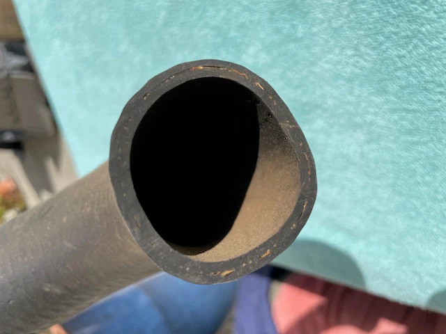 1960-1962 Chevrolet Pickup Truck V6 6cyl NOS Lower Radiator Hose #3768768 - Image 6