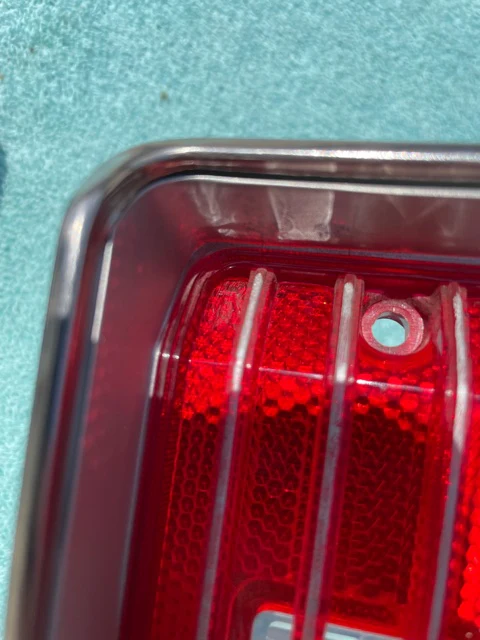 1970 Chevrolet CAPRICE ONLY NOS **DRIVER QUALITY** Tail Light (w/ Backup) Lamp Lens Pair #5964223 / 5964224 - Image 5
