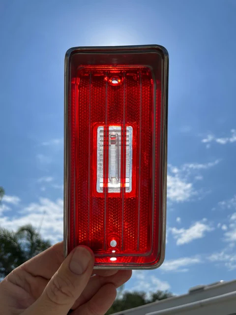 1970 Chevrolet CAPRICE ONLY NOS **DRIVER QUALITY** Tail Light (w/ Backup) Lamp Lens Pair #5964223 / 5964224 - Image 12