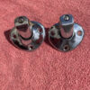 1964 Chevrolet (exc. Convertible) MINT USED Sun Visor Bracket Pair #4444155 / 5718796