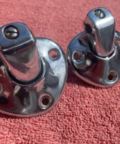 Alternative view of 1964 Chevrolet (exc. Convertible) MINT USED Sun Visor Bracket Pair #4444155 / 5718796