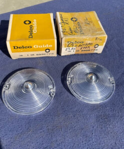 1967 Chevrolet Camaro (exc. RS) NOS Park Light Lamp Turn Lens Pair #5958775