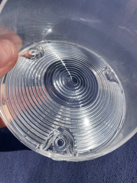 1971-1973 Chevrolet Vega GT G.T. NOS Park Light Lamp Turn Lens #5963131 - Image 4