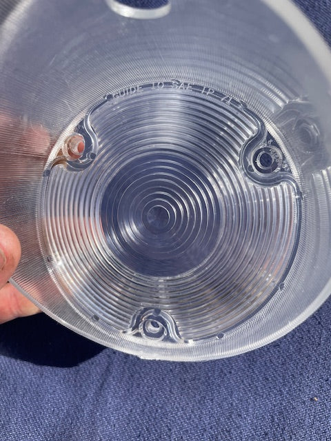 1971-1973 Chevrolet Vega GT G.T. NOS Park Light Lamp Turn Lens #5963131 - Image 5