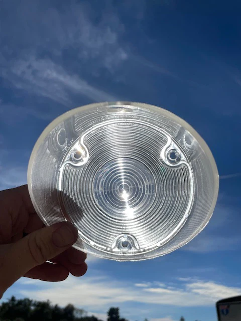 1971-1973 Chevrolet Vega GT G.T. NOS Park Light Lamp Turn Lens #5963131 - Image 8