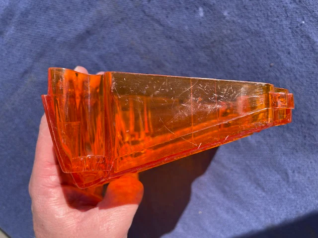 1972 El Camino + Chevelle Wagon NOS RH Turn Light Lamp Lens #5965276 (CHIPPED) - Image 11