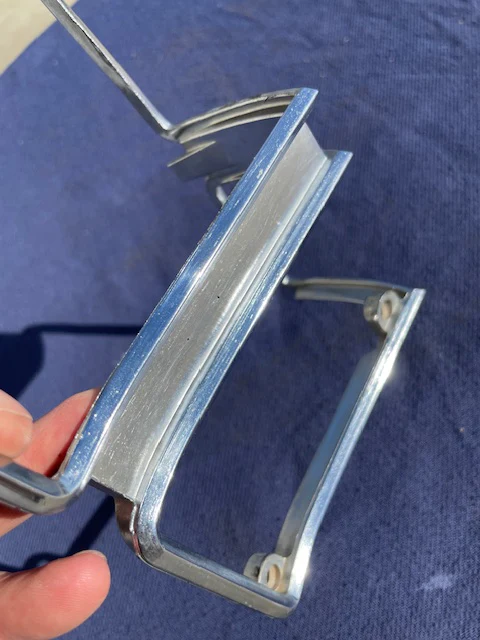 1971 Chevrolet Chevelle Malibu SS NOS LH Park Light Marker Lamp Bezel #3998271 - Image 4