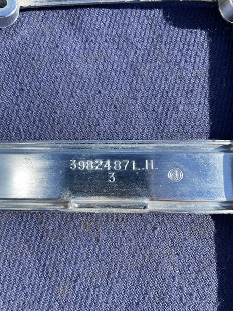1971 Chevrolet Chevelle Malibu SS NOS LH Park Light Marker Lamp Bezel #3998271 - Image 12
