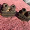 1934 Chevrolet Master DA NOS Side Engine Motor Mounts PAIR #375630