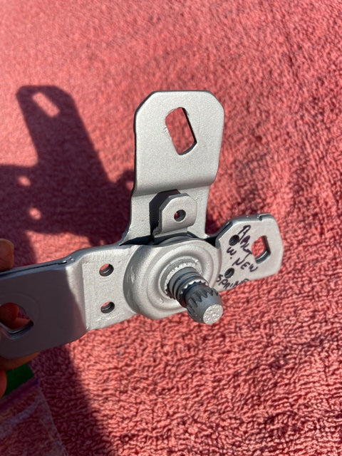 1953 1954 Chevrolet Bel Air 150 210 REBUILT Left Front Driver Door Remote #4569560 ($30 refundable core charge included in price) - Image 2