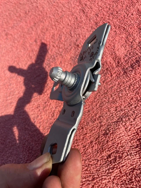 1953 1954 Chevrolet Bel Air 150 210 REBUILT Left Front Driver Door Remote #4569560 ($30 refundable core charge included in price) - Image 4