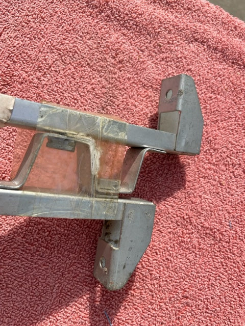 1963-1967 Chevrolet Corvette NOS Window Rear Glass Frame Channel Run Track Pair #3840595 / 3840596 - Image 6