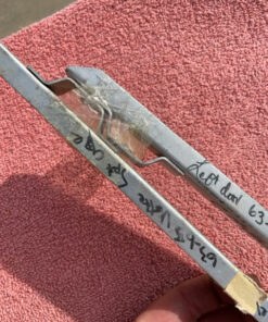 Alternative view of 1963-1967 Chevrolet Corvette NOS Window Rear Glass Frame Channel Run Track Pair #3840595 / 3840596