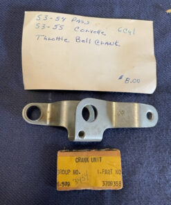 1953-1955 Chevrolet Corvette C1 C-1 V6 NOS Gas Accelerator Bell Crank #3709358