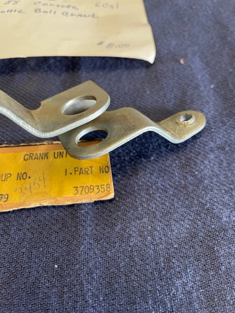 1953-1954 Chevrolet 150, 210, Bel Air NOS Gas Accelerator Bell Crank #3709358 - Image 3