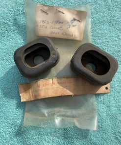 1953-1962 Chevrolet Corvette NOS Front Lower Engine Motor Mounts PAIR #3700332