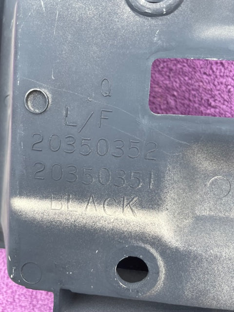 1980 - 1982 Chevrolet Chevette NOS Rear License Plate Pocket Panel #20473325 / 20124623 - Image 9
