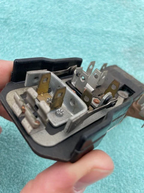 1955 1956 1957 Chevrolet Corvette NOS 12-VOLT Headlight Switch #1995082 D1514 - Image 4