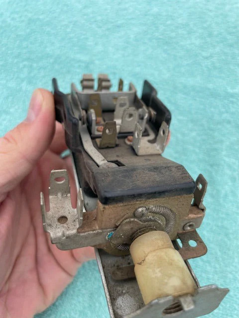 1955 1956 1957 Chevrolet Corvette NOS 12-VOLT Headlight Switch #1995082 D1514 - Image 5