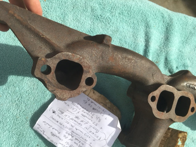 1957 - 1965 Chevrolet Corvette 283 / 327 (various specific applications) NOS RH Exhaust Manifold #3817806 (cast 3750556) - Image 7