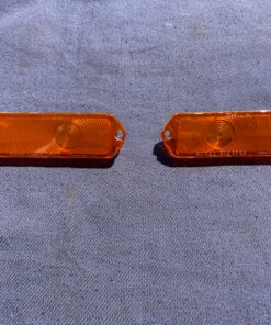 1963 Chevrolet Impala Biscayne Bel Air SS NICE USED Park Light Lamp Lens Pair