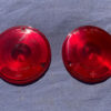 1960-1964 Chevrolet Stepside Pickup Truck NOS Tail Light Lamp Lens Pair (GUIDE R1D-60) #5952675