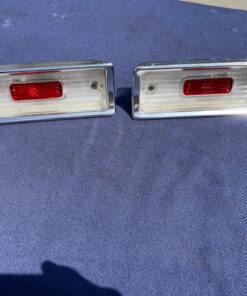 1964 Chevrolet Chevelle Malibu 300 NOS GUIDE Backup Light Lamp Lens Pair #910531 / 910532