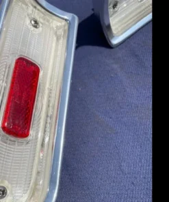 Alternative view of 1964 Chevrolet Chevelle Malibu 300 NOS GUIDE Backup Light Lamp Lens Pair #910531 / 910532