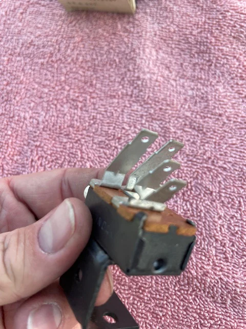 1968 Chevrolet Impala Caprice Biscayne NOS AC Heater Control Switch #3919586 - Image 6