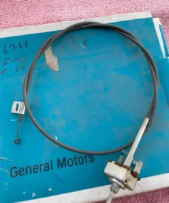 Alternative view of 1967-1970 Chevrolet Van G10 G20 NOS Heater Control Switch + Cable #3928407??