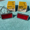 1968 1969 Chevy II Camaro El Camino NOS Rear Side Marker Lamp Lens Pair #916632
