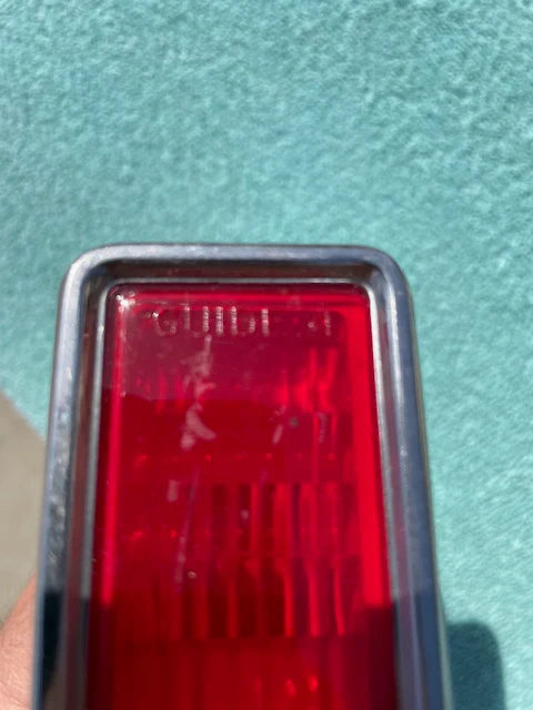 1968 1969 Chevy II Camaro El Camino NOS Rear Side Marker Lamp Lens Pair #916632 - Image 8