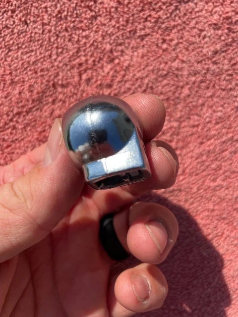 1955-1957 Chevrolet 150, 210, Bel Air / 1956-1962 Corvette C1 NOS Seat Adjuster Knob #4619984 - Image 3