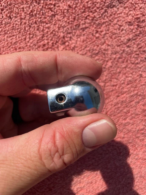 1955-1957 Chevrolet 150, 210, Bel Air / 1956-1962 Corvette C1 NOS Seat Adjuster Knob #4619984 - Image 6